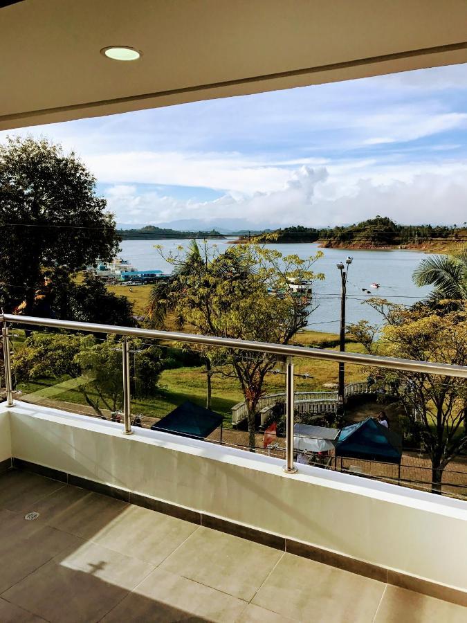 Aptos Vista Al Embalse, Frente Al Lago, Restaurantes, Bares Guatapé Rum bild